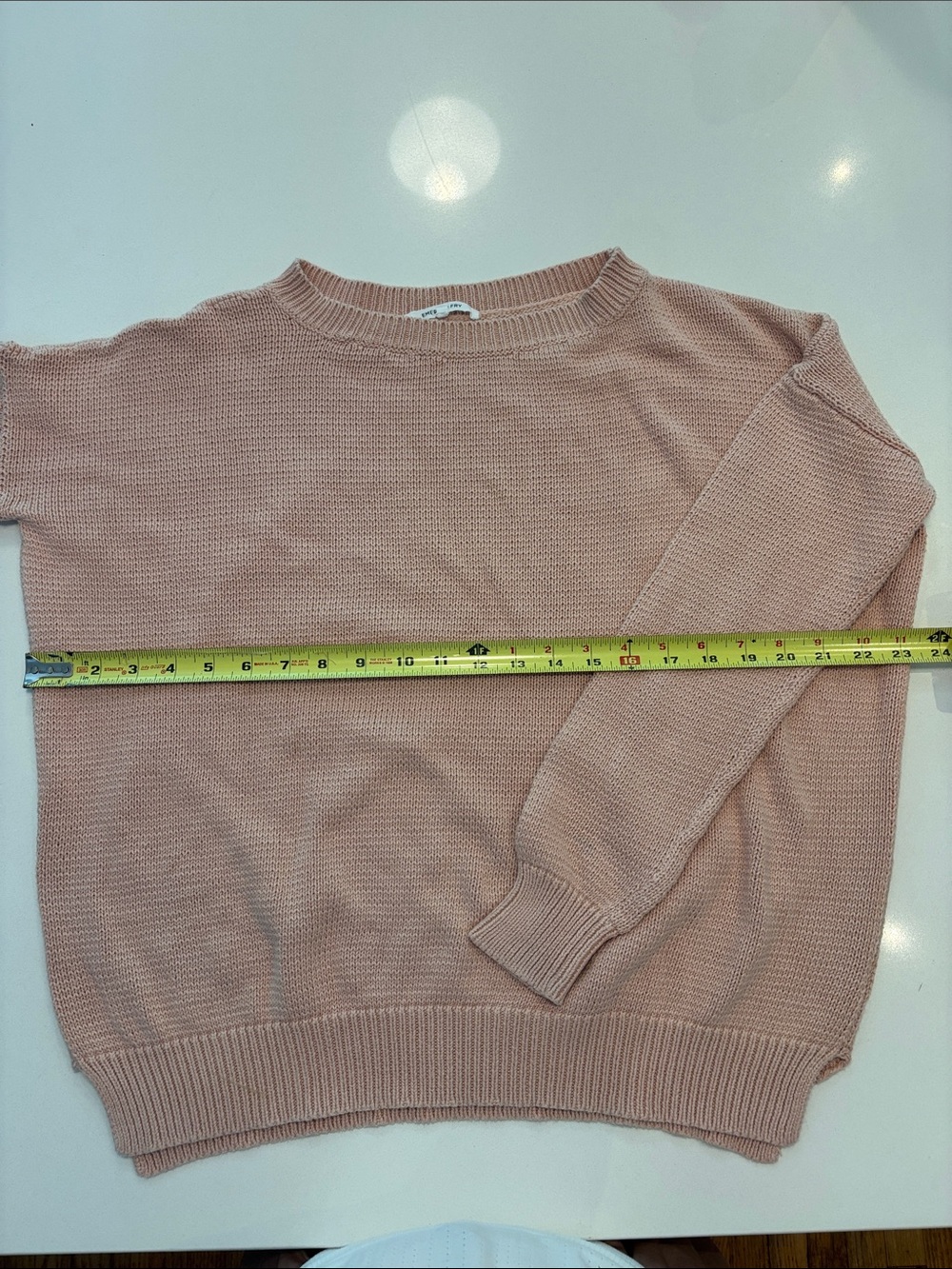 Emerson Fry Carolyn Crewneck Sweater in Muted Clay Organic - Picture 8 of 12